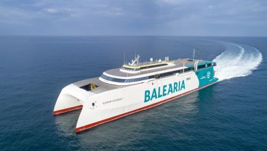 Photo of شركة Balearia تُطلق خطا بحريًا جديدًا بين طريفة وطنجة المدينة وتُخطط لأول ممر أخضر بين المغرب وإسبانيا