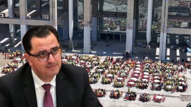 Photo of الوالي التازي ينظم مأدبة غداء لفائدة عمال ملعب طنجة الكبير