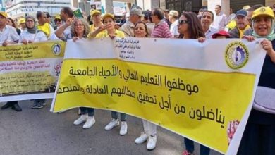 Photo of إضراب واحتجاج لموظفي التعليم العالي رفضا لمشروع القانون الجديد