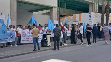 Photo of احتجاج غير مسبوق لشغيلة البنك الشعبي بطنجة رفضا للتهميش وغياب الحوار