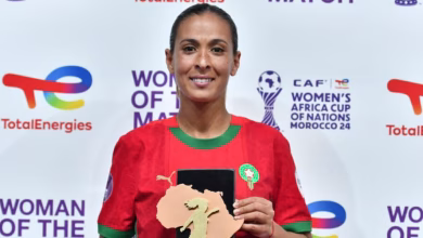 Photo of ابتسام الجريدي تتوج بجائزة أفضل لاعبة في مواجهة المغرب ومالي