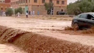Photo of في عز الصيف.. سيول وفيضانات مفاجئة تضرب مناطق واسعة من جنوب ووسط المغرب