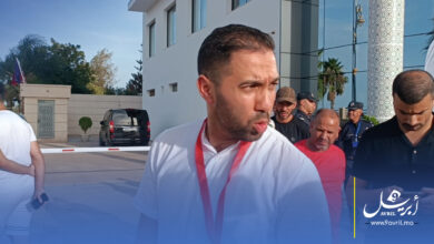 Photo of عمر العباس يحتج بعد منع صحفيين و رياضيين من دخول قاعة الجمع العام