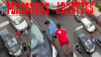 Photo of شغب كروي يتحول إلى اعتداء في الشارع العام والأمن يتدخل بسرعة