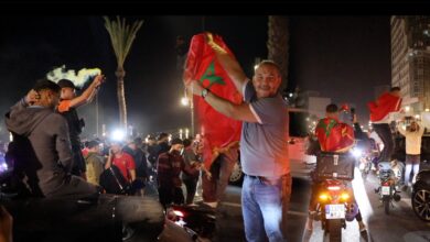 Photo of أجواء الفرح بشوارع طنجة واحتفالات بعد فوز أشبال الأطلس بكأس العالم