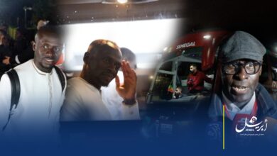 Photo of أهازيج وأعلام.. استقبال حافل للمنتخب السينيغالي من طرف جماهيره بمدينة طنجة