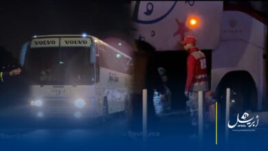 Photo of عودة ساكنة القصر الكبير انطلقت من طنجة بنقل 2400 شخص عبر 41 حافلة