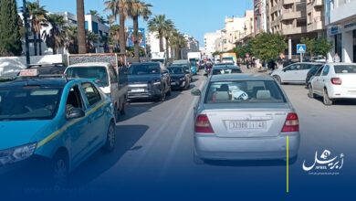 Photo of قبيل الإفطار.. اختناق مروري حاد بعدد من شوارع طنجة