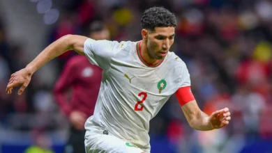 Photo of حكيمي يعادل رقم الأسطورة الراحلة أحمد فرس