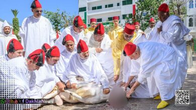 Photo of أمير المؤمنين يؤدي صلاة عيد الأضحى المبارك بمسجد أهل فاس بالمشور السعيد