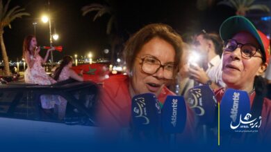 Photo of أسود الأطلس يرسمون البسمة على وجوه الطنجاويين بعد الفوز على اسكتلندا