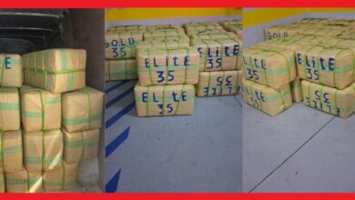 Photo of مطاردة أمنية تنتهي بحجز شحنة ضخمة من الشيرا بلغت 2.9 طن