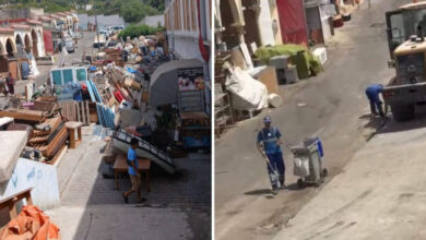Photo of بتعليمات من الوالي التازي.. لجنة ولائية تتدخل ميدانيا وتنهي فوضى المتلاشيات بمحيط سوق القرب كاسابارطا