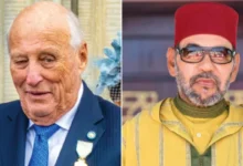 Photo of الملك محمد السادس يعزي عاهل النرويج في وفاة الملك هارالد الخامس