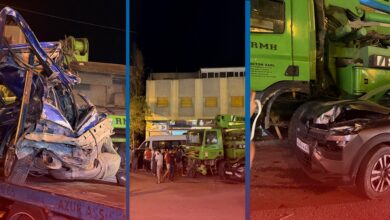 Photo of حادث سير خطير بالعوامة في طنجة.. شاحنة تصطدم بـ9 سيارات بينها حافلات وتسجل إصابات