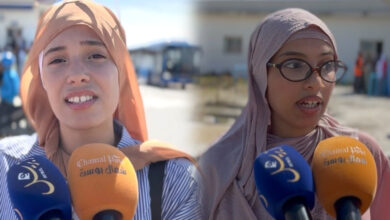Photo of احتجاج طلابي بطنجة.. طلبة عبد المالك السعدي يطالبون بحل أزمة بطاقات النقل