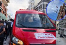 Photo of وفاة شخص وإصابة آخر بجروح جد بليغة إثر سقوط مواد بناء من رافعة بطنجة