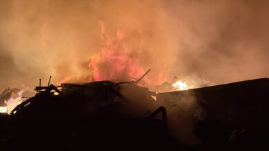 Photo of اندلاع حريق مهول بمستودع للمتلاشيات الكهربائية التابع لأمانديس بضواحي طنجة
